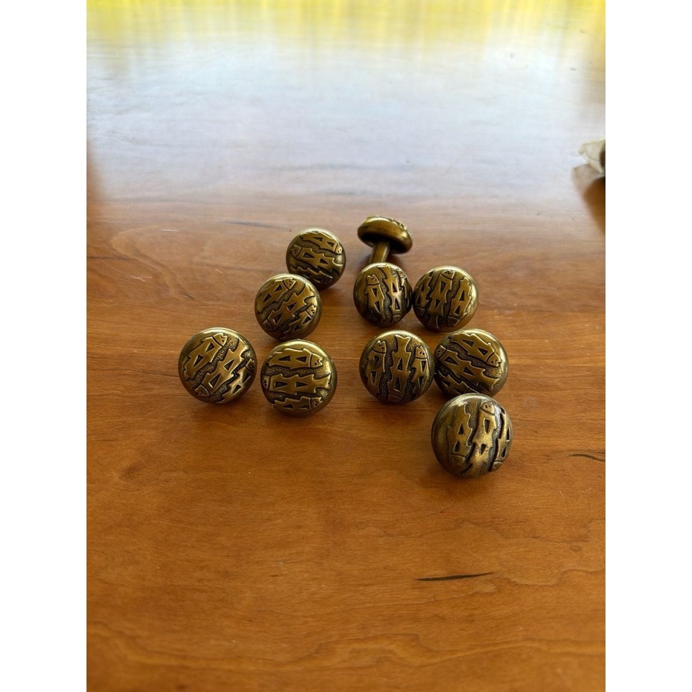 Hickory Hardware Southwest Lodge P374 Fish Cabinet Knobs, 1 1/4", Set of 10
